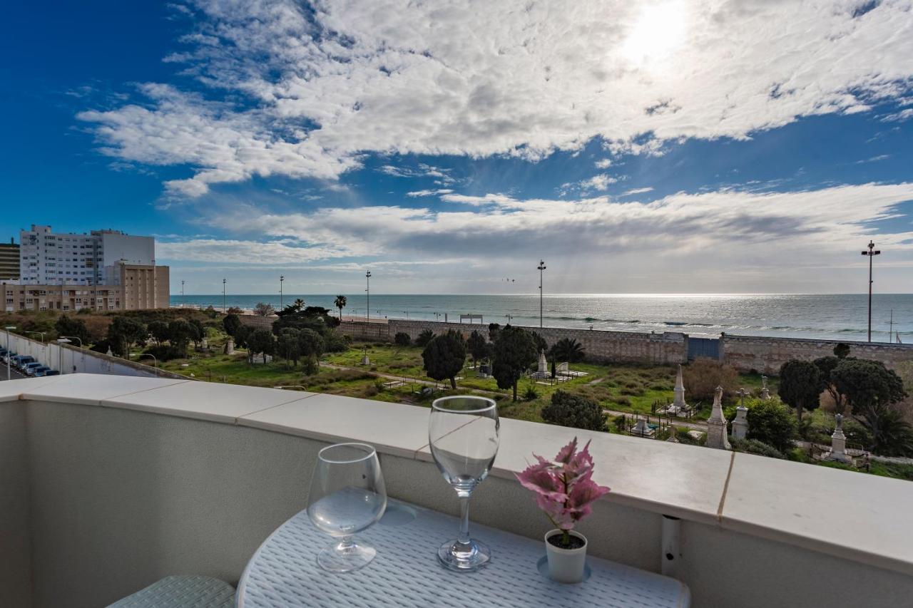 Poseidon Beach Apartment & Parking By Cadiz4Rentals Exterior foto